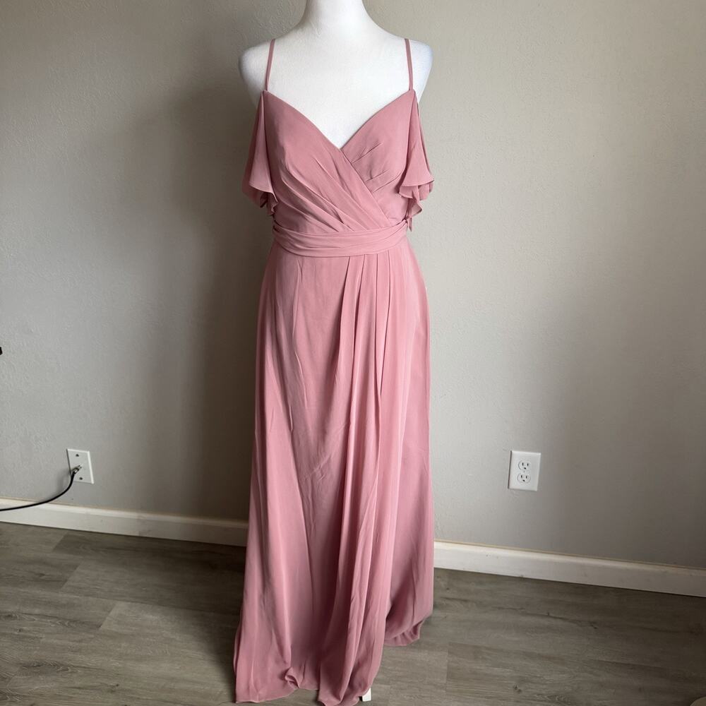 NWT Watters Morganette Aldridge Maxi Gown Bridesmaids Dress Womens 6 Style 2511